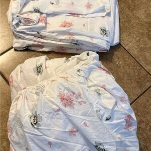 Cath Kidston king Floral 2 piece sheet set